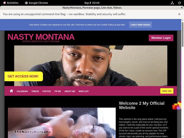 NastyMontana Pass Codes