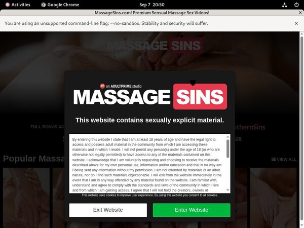 Paypal Sins Massage