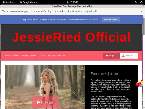 Register For JessieRied
