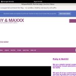 Rubyandmaxxx.modelcentro.com Username Password