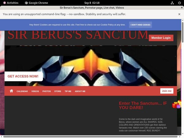 Sir Berus's Sanctum Updates Sir Berus's Sanctum Updates