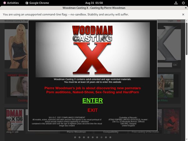 Woodman Casting X Bondage