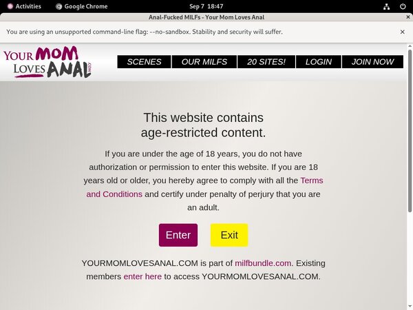 Yourmomlovesanal.com ??