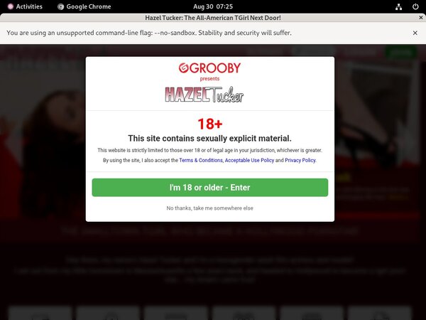 Hazel-tucker.com Make Account