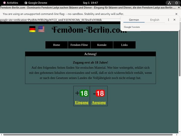 Femdomberlin Buy Membership