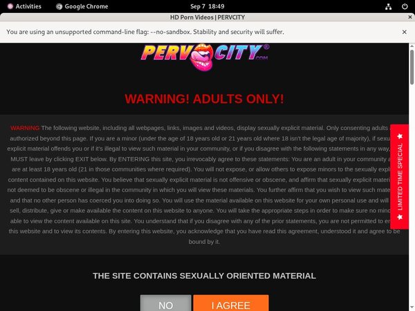 Pervcity.com Free Discount