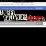How Much Does Audrey Hollander Cost