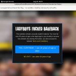 Ladyboys Fucked Bareback Login Details