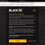 Black 4k Footjob